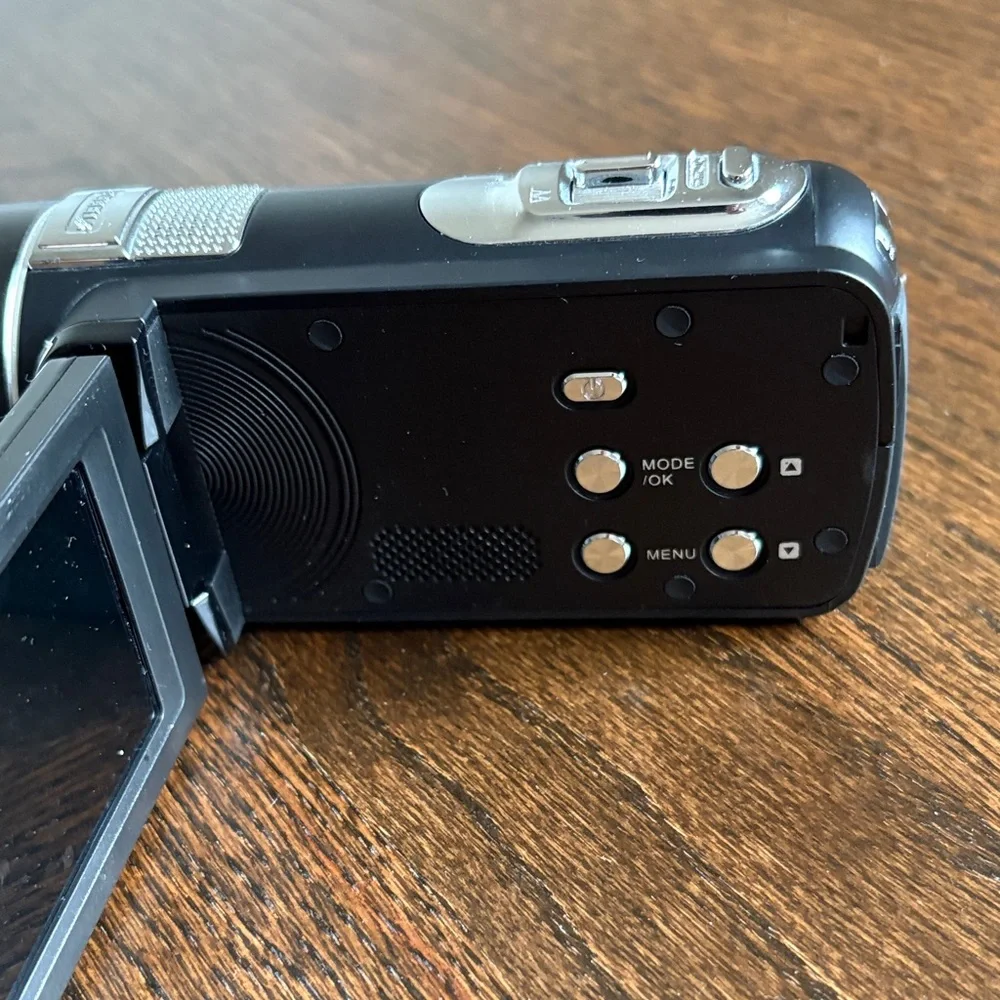 Black DVC Full HD Camcorder with Case
